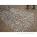 hexagonal river rock gabion basket